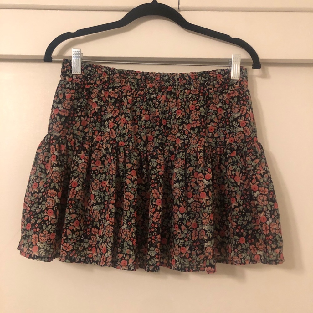 Flower Mini Skirt